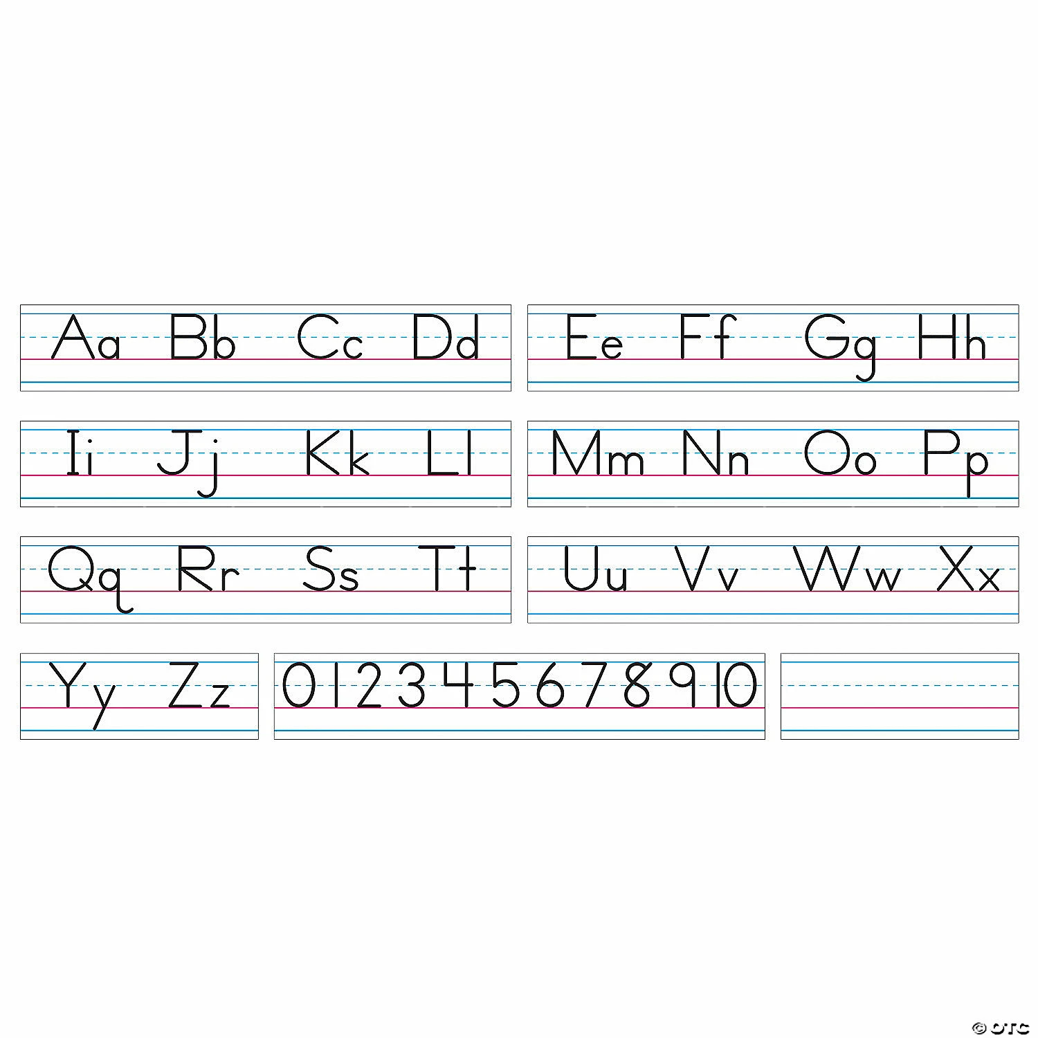 Flash Sale ๐ Zaner-Bloser Manuscript Alphabet Bulletin Board Set - 8 Pc. ๐ - Image 2