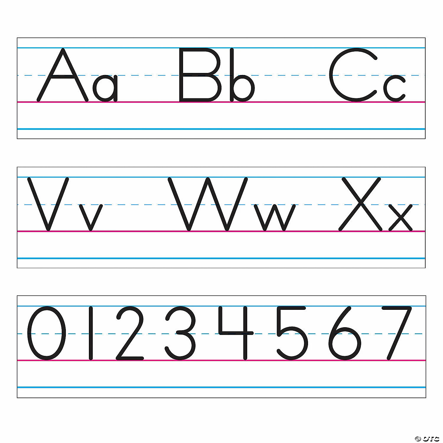 Flash Sale ๐ Zaner-Bloser Manuscript Alphabet Bulletin Board Set - 8 Pc. ๐